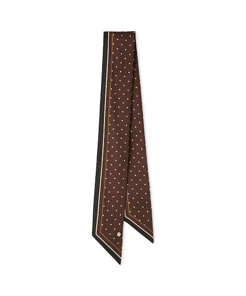 ドット柄ボウタイスカーフ