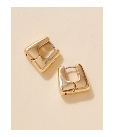 プランプメタルピアス