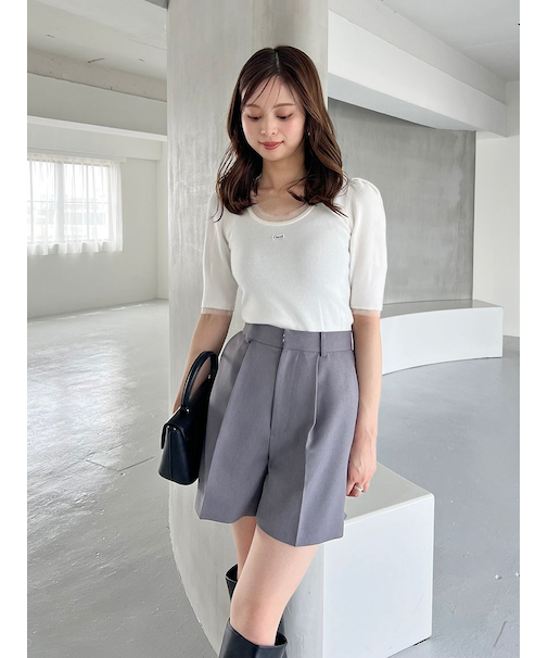 シンプルショートパンツ