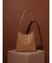 ツイストメタルトートバッグ