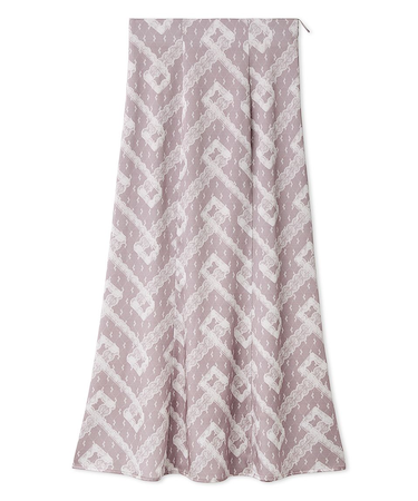 レースプリントナロースカート