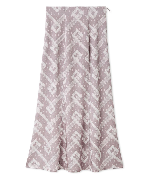 レースプリントナロースカート