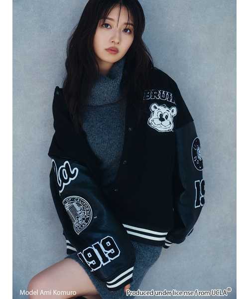 ＵＣＬＡ　男女兼用ジャンパー UCLA/NUTMEG】スタジャン｜スナイデルの通販｜&mall（アンド