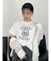 プリントロゴTシャツ