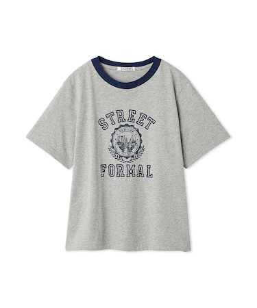 プリントロゴTシャツ