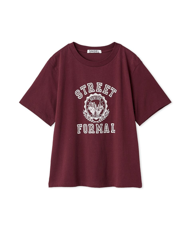 プリントロゴTシャツ