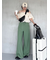 【WEB限定カラーあり】UVカットスウェットワイドパンツ