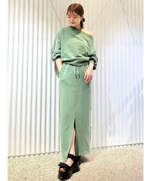 UVカットスウェットタイトスカート｜スナイデルの通販｜&mall（アンド