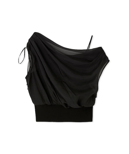 シアーコンビオフショルニット シアーコンビオフショルニット&バック