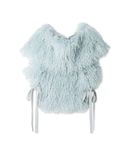 【タグ付き新品未使用】SNIDEL フェイクファーアメスリニットプルオーバー フェイクファーアメスリニットプルオーバー(ニット)｜トップス｜SNIDEL