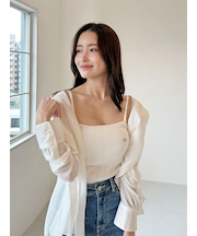 Sustainableシアーシャツ