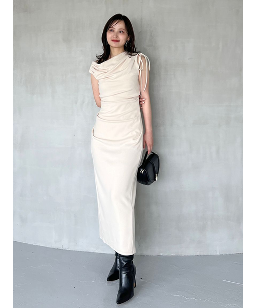 ドレープカットワンピース｜スナイデルの通販｜&mall（アンドモール