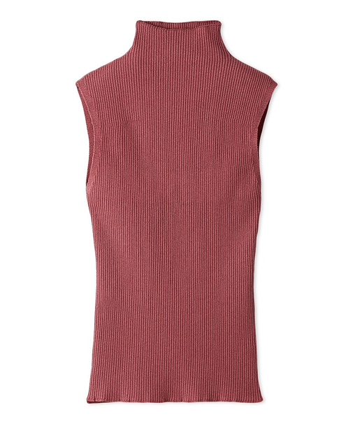 Sustainableノースリラメニットプルオーバー