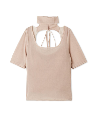 フロッキーチュールカットプルオーバー