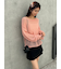 【WEB限定カラーあり】シアーモヘヤルーズプルオーバー