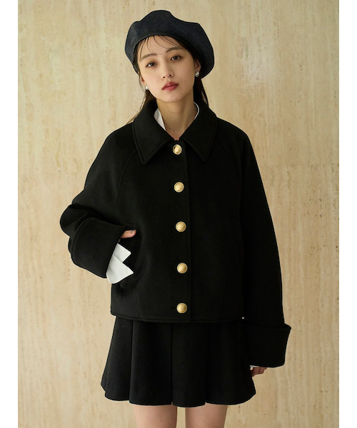 ステンカラーメタルボタンジャケット｜スナイデルの通販｜&mall