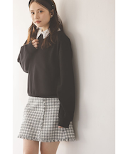 ツイードミニスカート