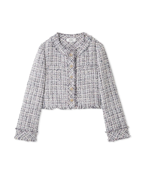 SNIDEL ツイードジャケット 新品 ツイードジャケット｜スナイデルの通販｜&mall（アンドモール）三井