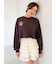 【NUTMEG】コラボクロップドTシャツ
