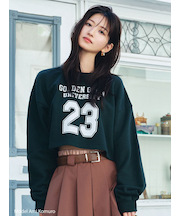 【NUTMEG】コラボクロップドTシャツ