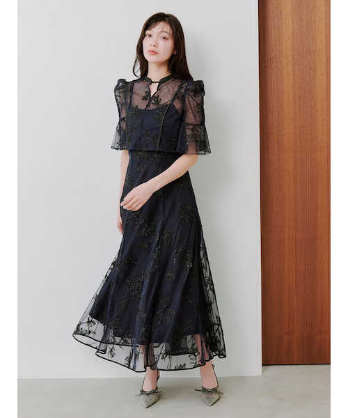 ☆スナイデル　ボレロセットドレス☆ SNIDEL ボレロセットドレス - メルカリ