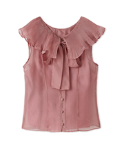 ビッグカラーシアーブラウス