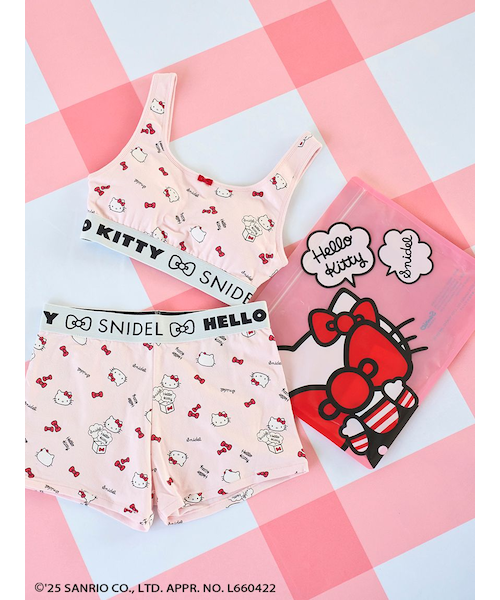【HELLO KITTY】インナーセット　LPNK　1 HELLO KITTY】インナーセット｜スナイデルの通販｜&mall（アンドモール