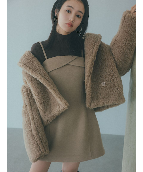 ボアショートコート