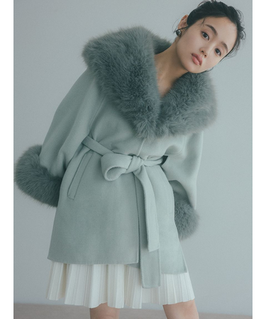 ファーケープコート