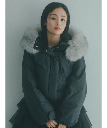 【WEB限定カラーあり】西川フードファーショートダウン