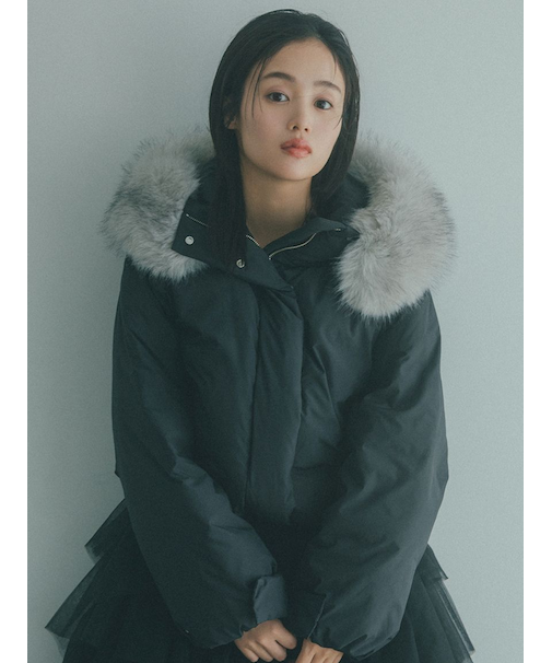 【WEB限定カラーあり】西川フードファーショートダウン