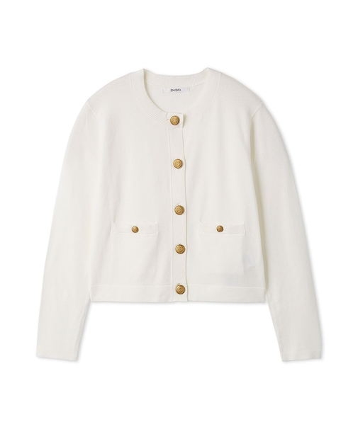 金ボタンカーデ