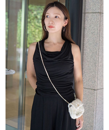 アメスリドレープカットソー