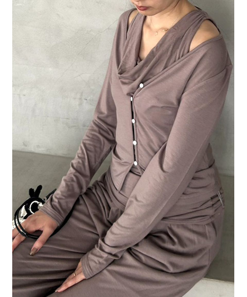 カットカーディガン