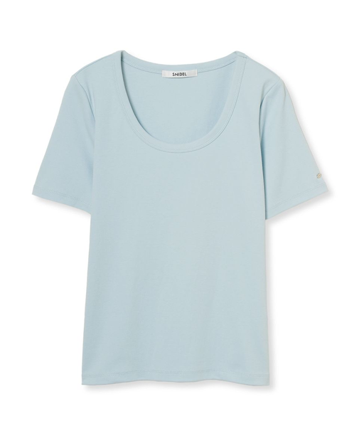 UネックTシャツ