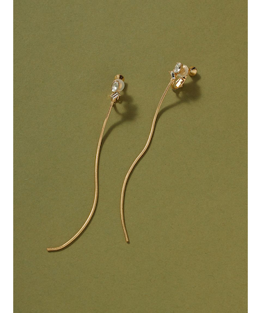 ロングチェーンイヤリング