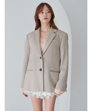 オーバーサイズコートジャケット