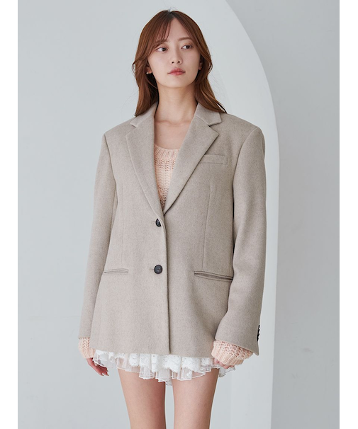 オーバーサイズコートジャケット