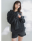 畦ニットショートパンツ