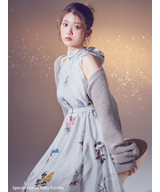 Sustainableフラワーモチーフワンピース×ボレロセット