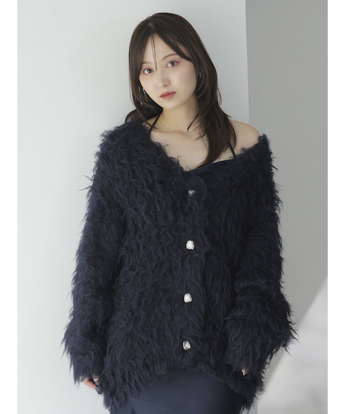 シャギーカーディガン｜スナイデルの通販｜&mall（アンドモール