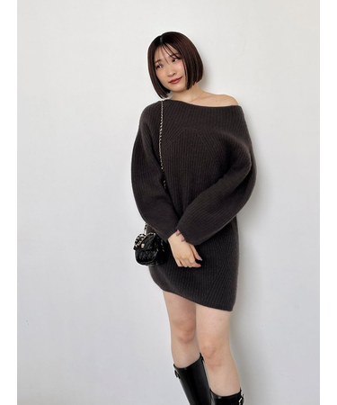 ラクーンミニニットワンピース