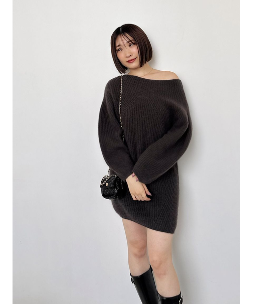 ラクーンミニニットワンピース