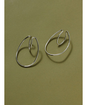 ラウンドフープイヤーカフ