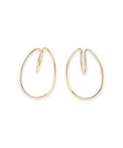 ラウンドフープイヤーカフ