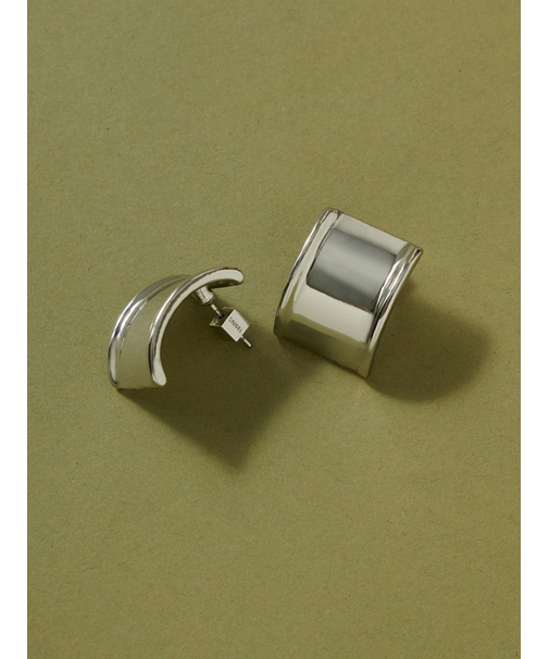 メタルラウンドピアス