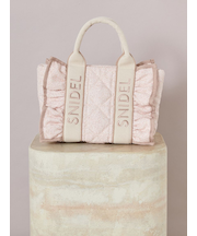 フリルキルティングロゴバッグ