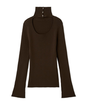 2wayハイネックプルオーバー