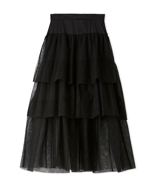 チュールパニエスカート