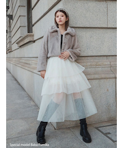 チュールパニエスカート